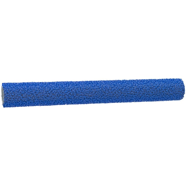 18 in Blue Synthetic Core Roller Cover, Looped Nap, 12PK